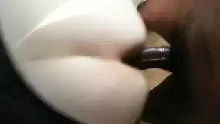 البهجة التركية الحصول على الديك الأسود من الخلف