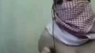 فلسطين فتاة الحجاب العربي تظهر لها كبير الثدي في كاميرا ويب
