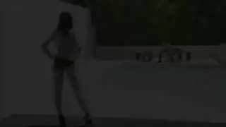 جميلة امرأة سمراء عاهرة مارس الجنس من قبل السياحة.