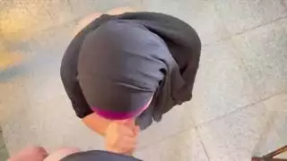 الغش على زوجتي العربية المسلمة مع حجابها