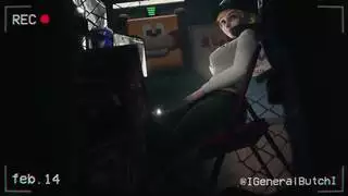شقراء فانيسا تحصل على رواتب الشرج في ميجا بيتزابكس